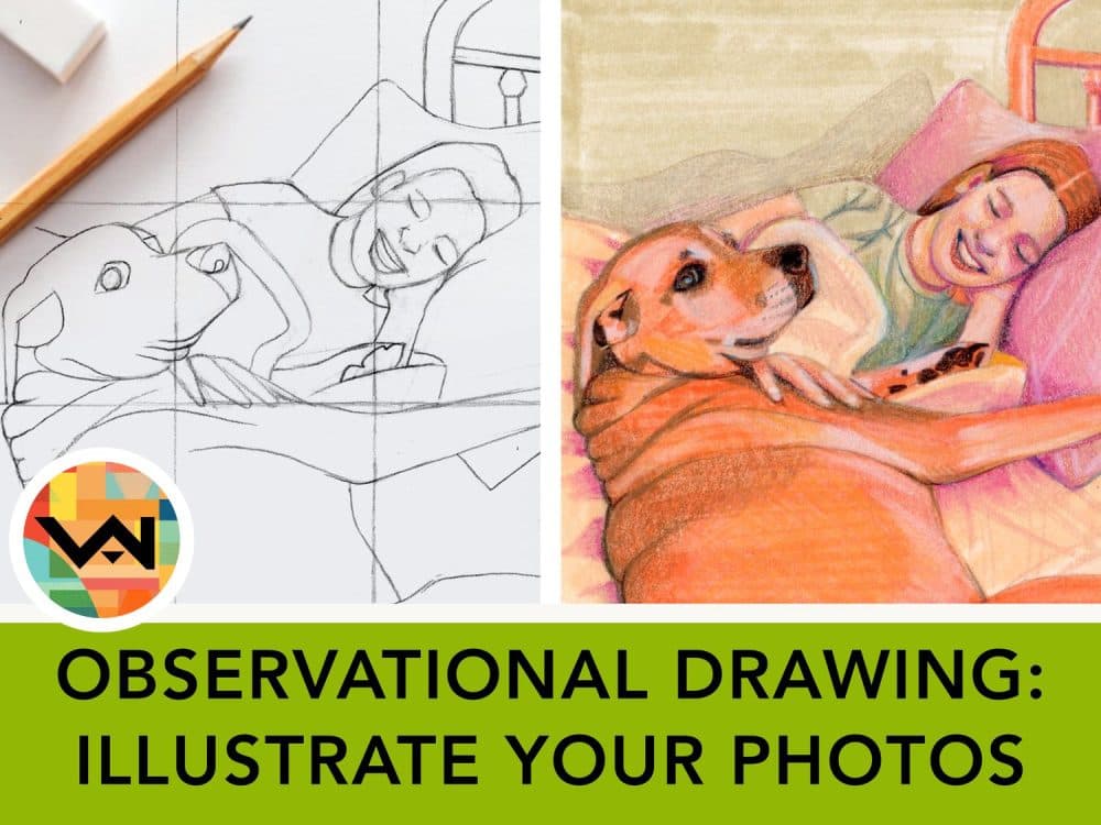 Image for event: Observational Drawing: Illustrate Your Photos (Ages 12+)