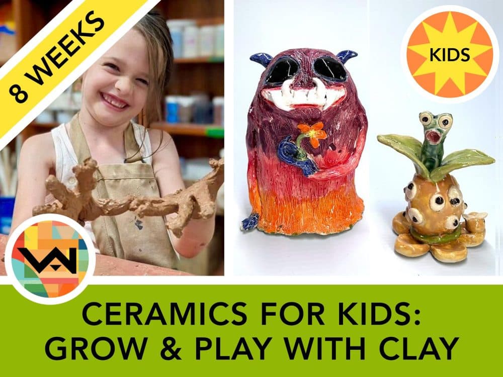Image for event: Ceramics for Kids: Grow and Play with Clay (Ages 5-11)