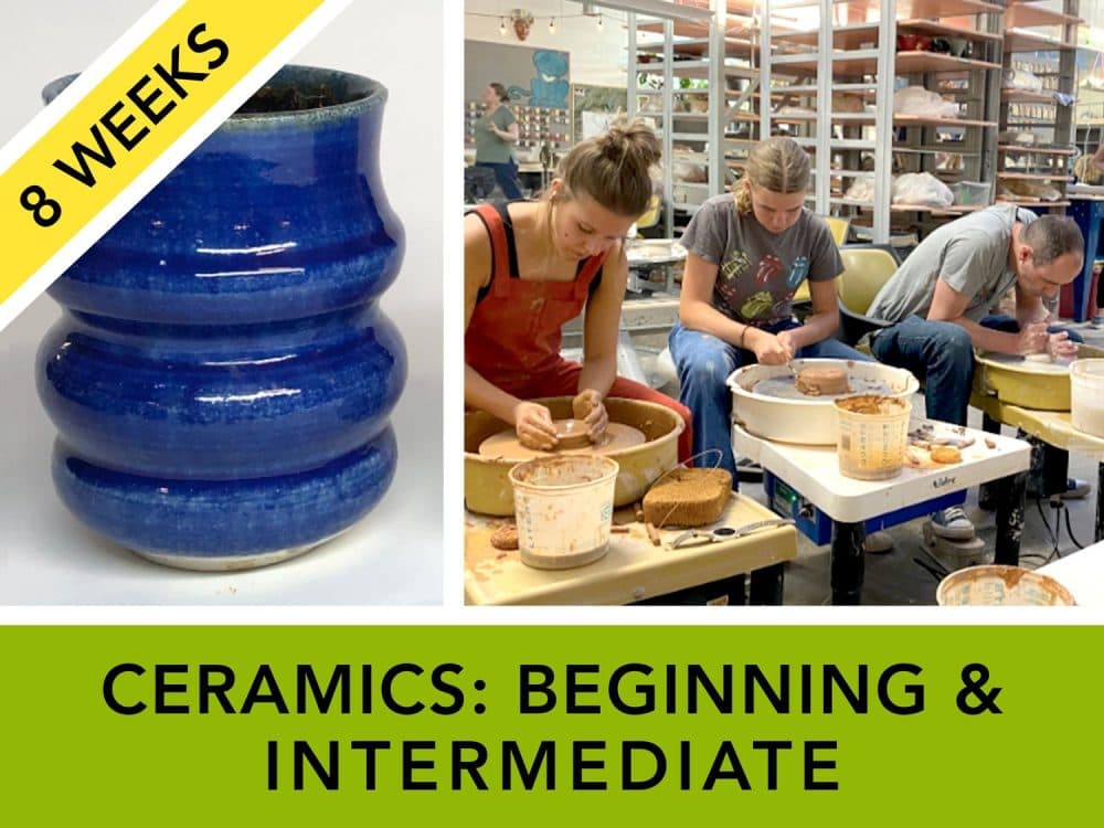 Ceramics: Beginning and Intermediate (Ages 14+)