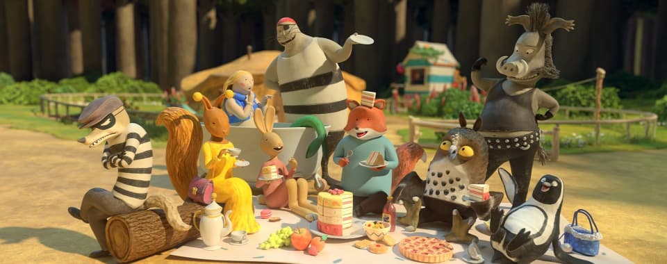 Image for event: Tumbleweeds Film Festival for Kids: Fox & Hare Save the Forest