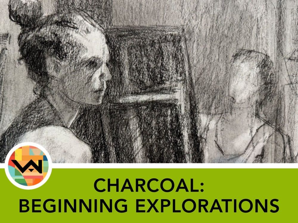 Image for event: Charcoal: Beginning Explorations (Ages 12+)