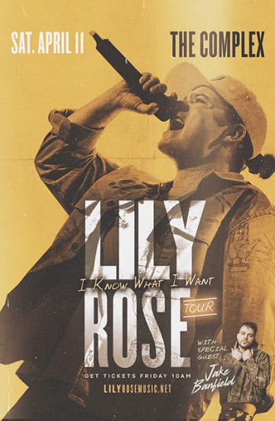 Lily Rose live at The Complex