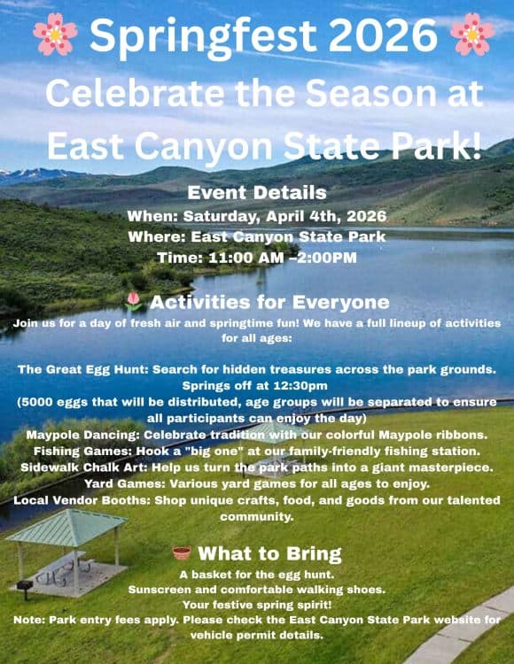 Image for event: East Canyon Springfest 2026
