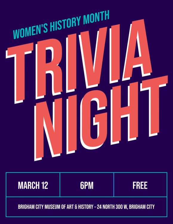 Image for event: Women’s History Month Trivia Night