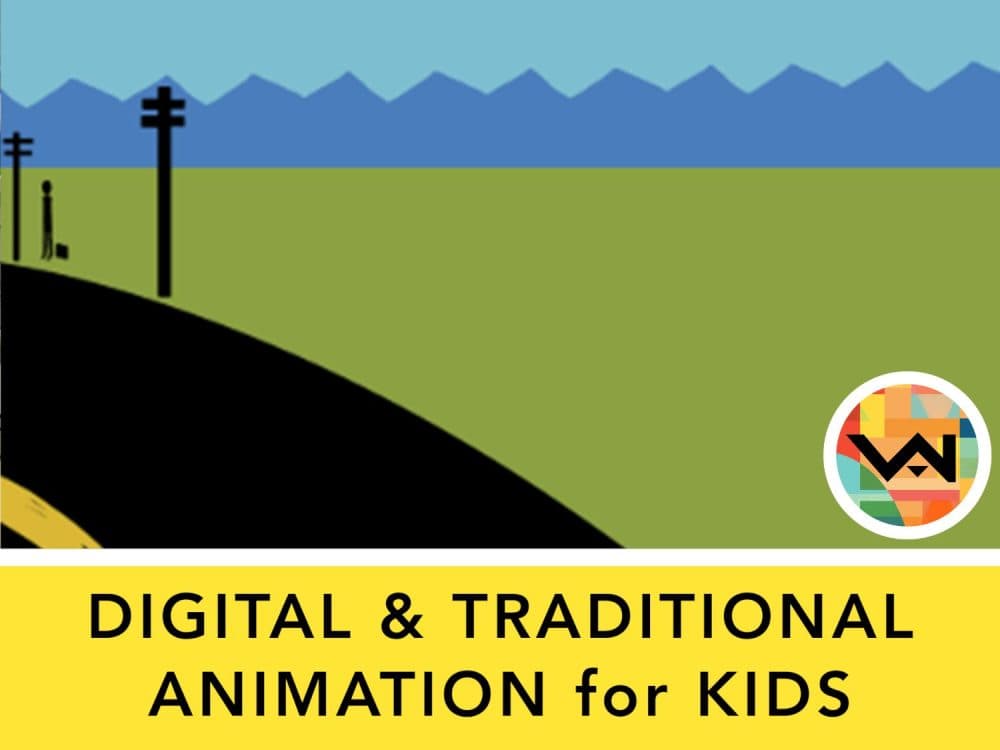 Image for event: Digital and Traditional Animation for Kids (Ages 8-11)