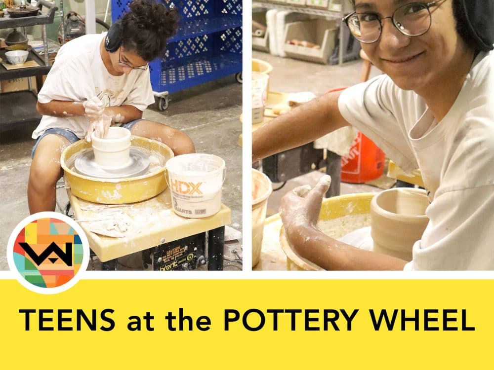 Image for event: Teens at the Pottery Wheel (Ages 12-17)