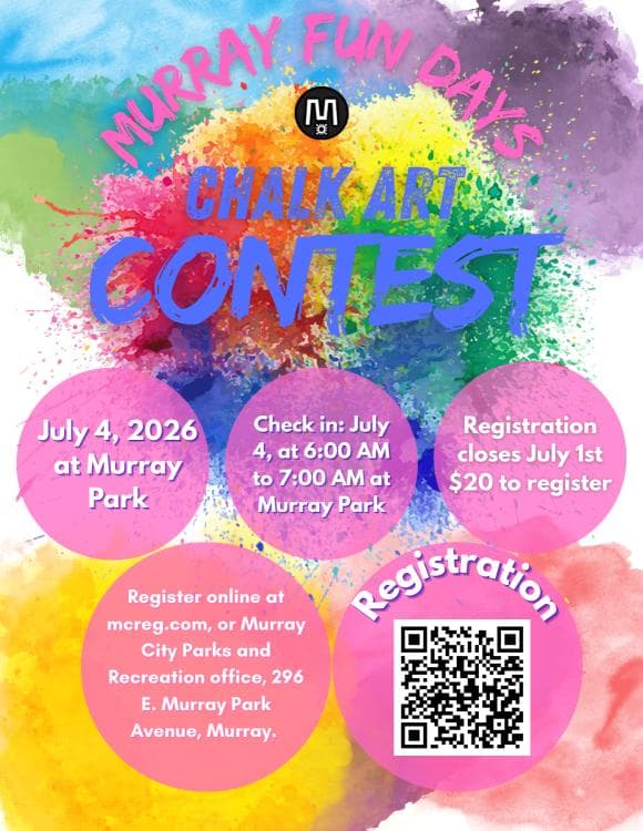 2026 Murray Fun Days - Chalk Art Competition