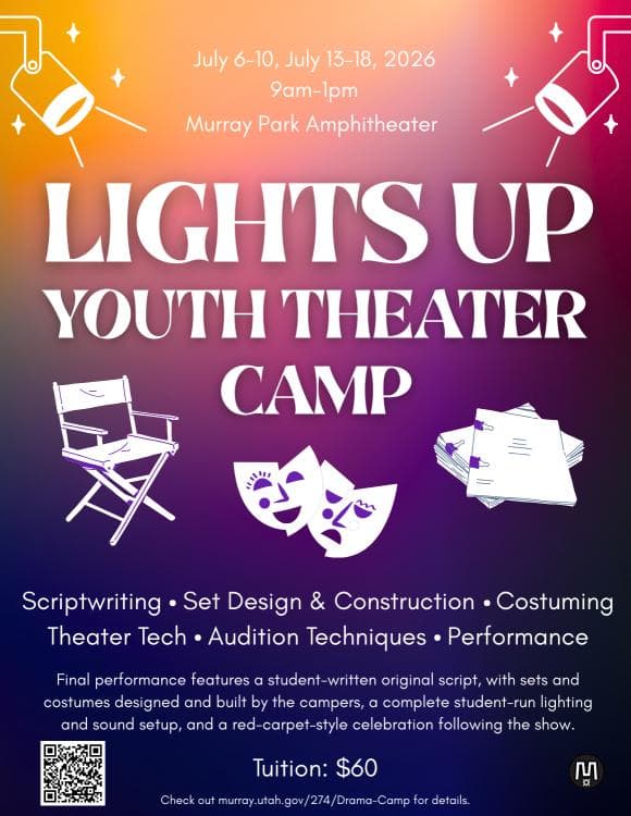 Image for event: Lights Up! Youth Theater Camp
