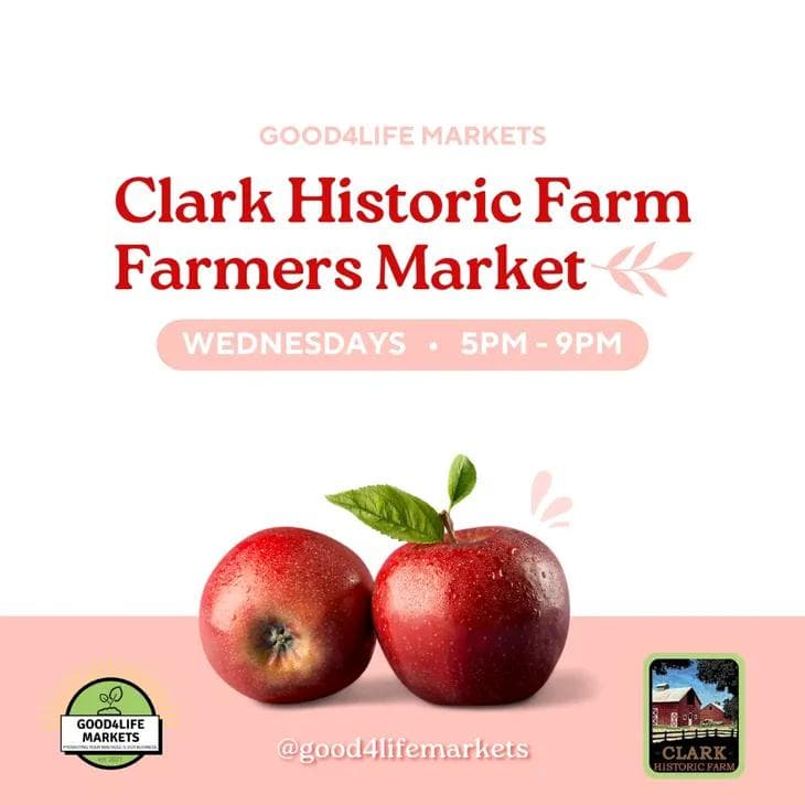 Image for event: Clark Historic Farm Farmers Market 2026