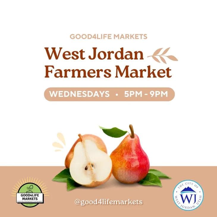 Image for event: 2026 West Jordan Farmers Market