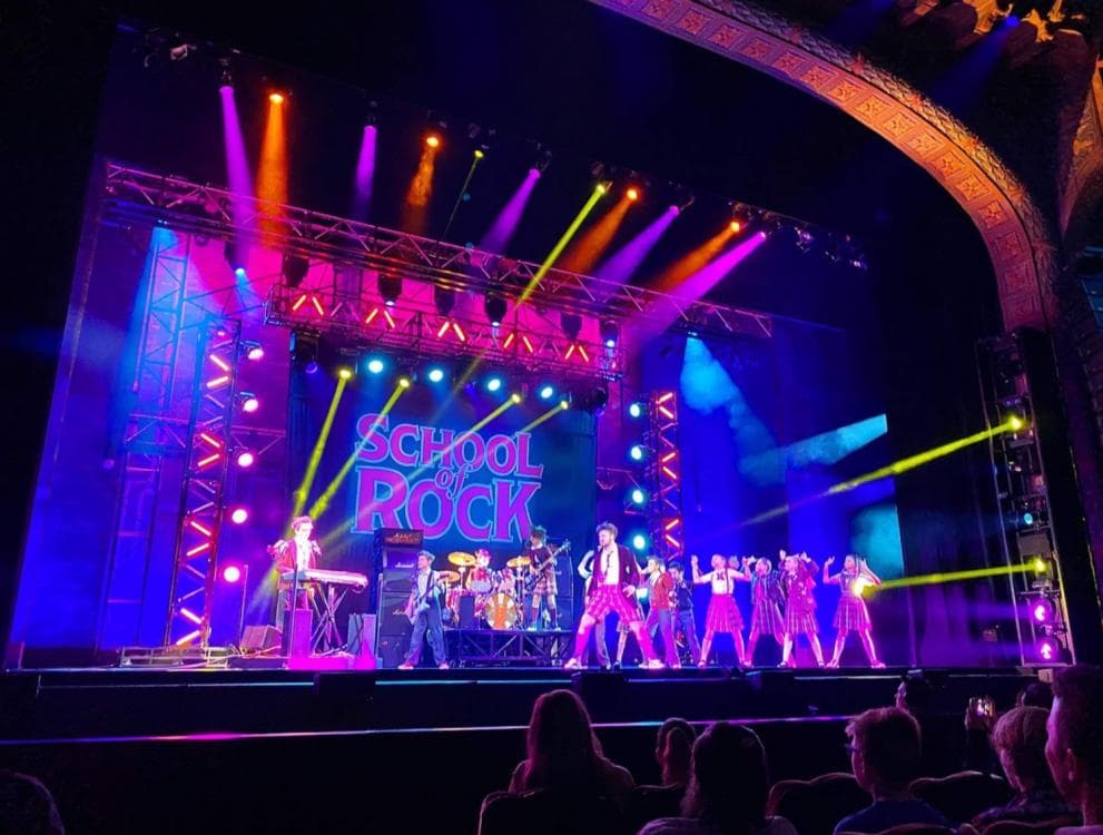 Image for event: School of Rock The Musical
