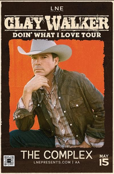 Image for event: Clay Walker live at The Complex