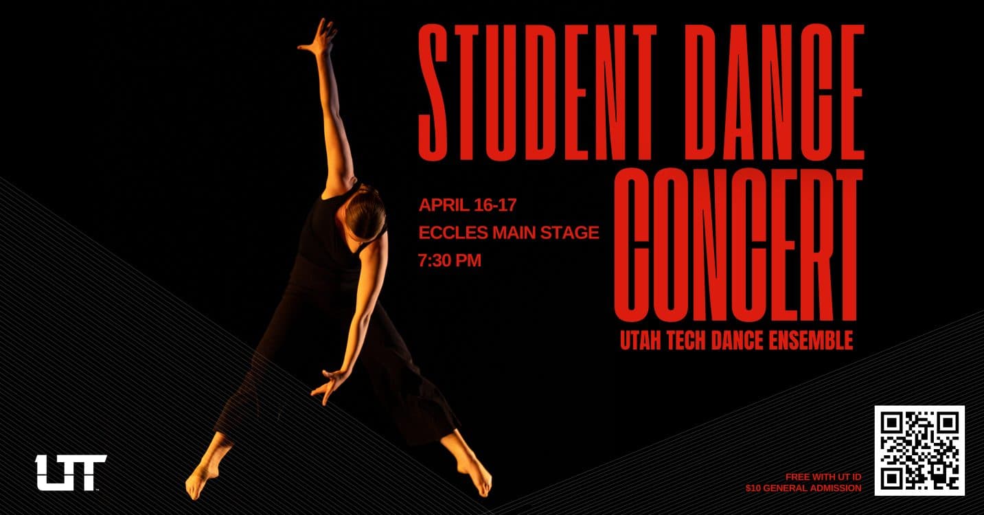 Image for event: Utah Tech University Student Dance Concert