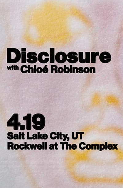Disclosure live at The Complex