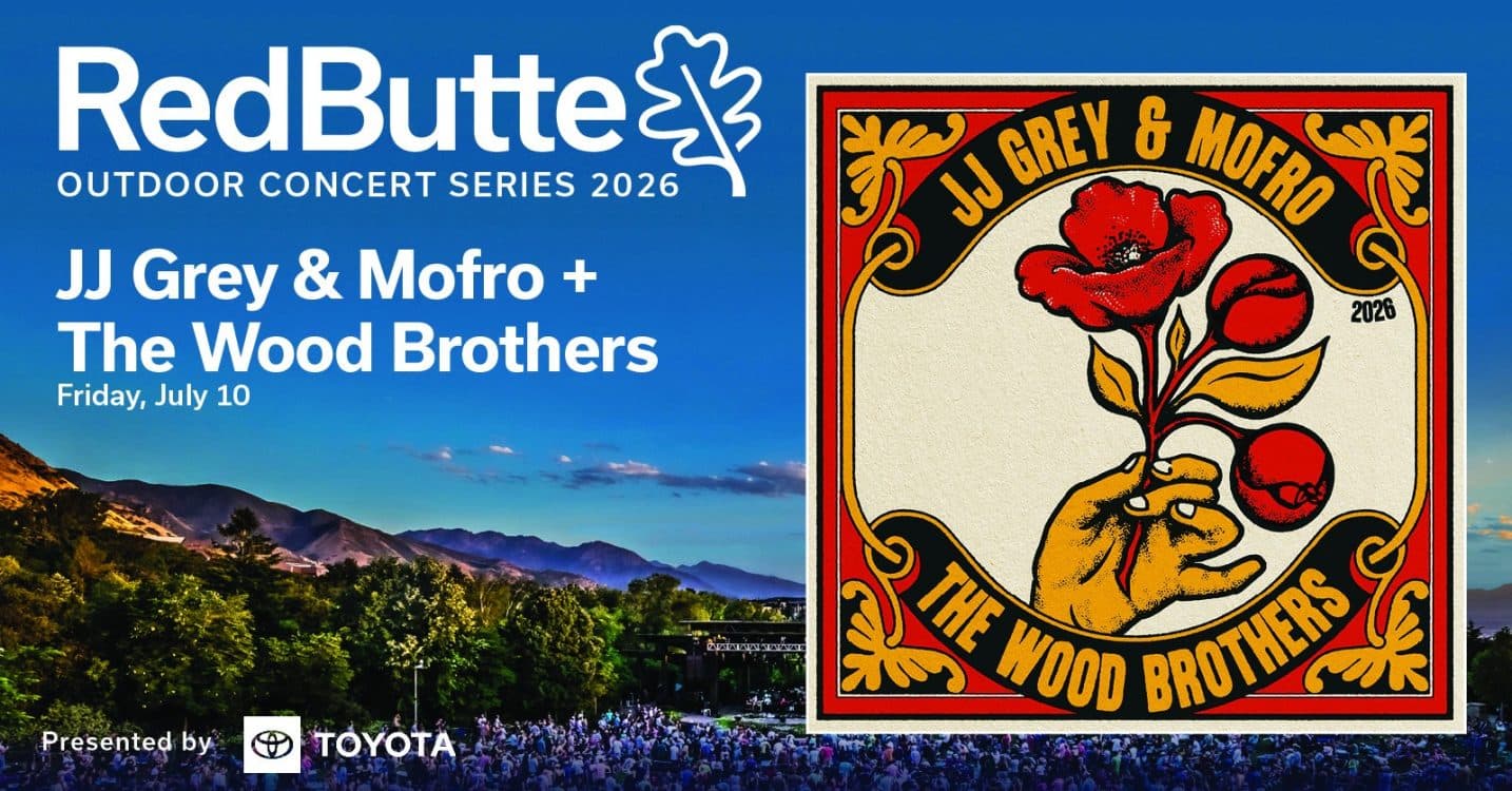Image for event: 2026 Red Butte Outdoor Concert Series: JJ Grey & Mofro + The Wood Brothers