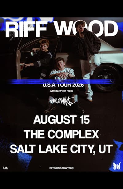 Image for event: Riff Wood live at The Complex