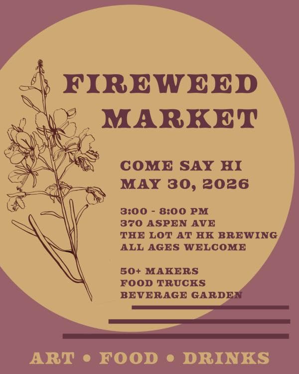 Fireweed Market: An All-Ages Salt Lake City Art Market