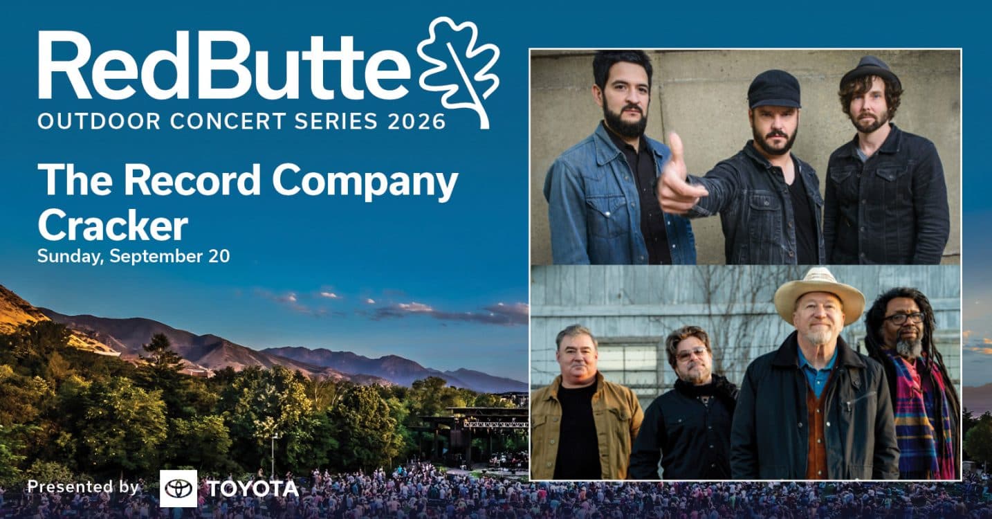 Image for event: 2026 Red Butte Outdoor Concert Series: The Record Company + Cracker