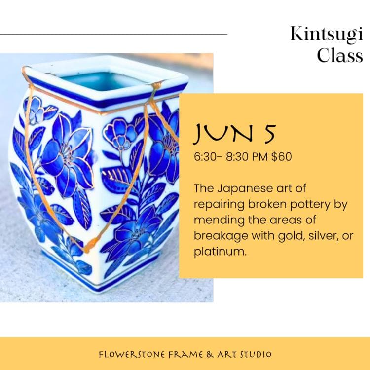 Image for event: Kintsugi Workshop at Flowerstone