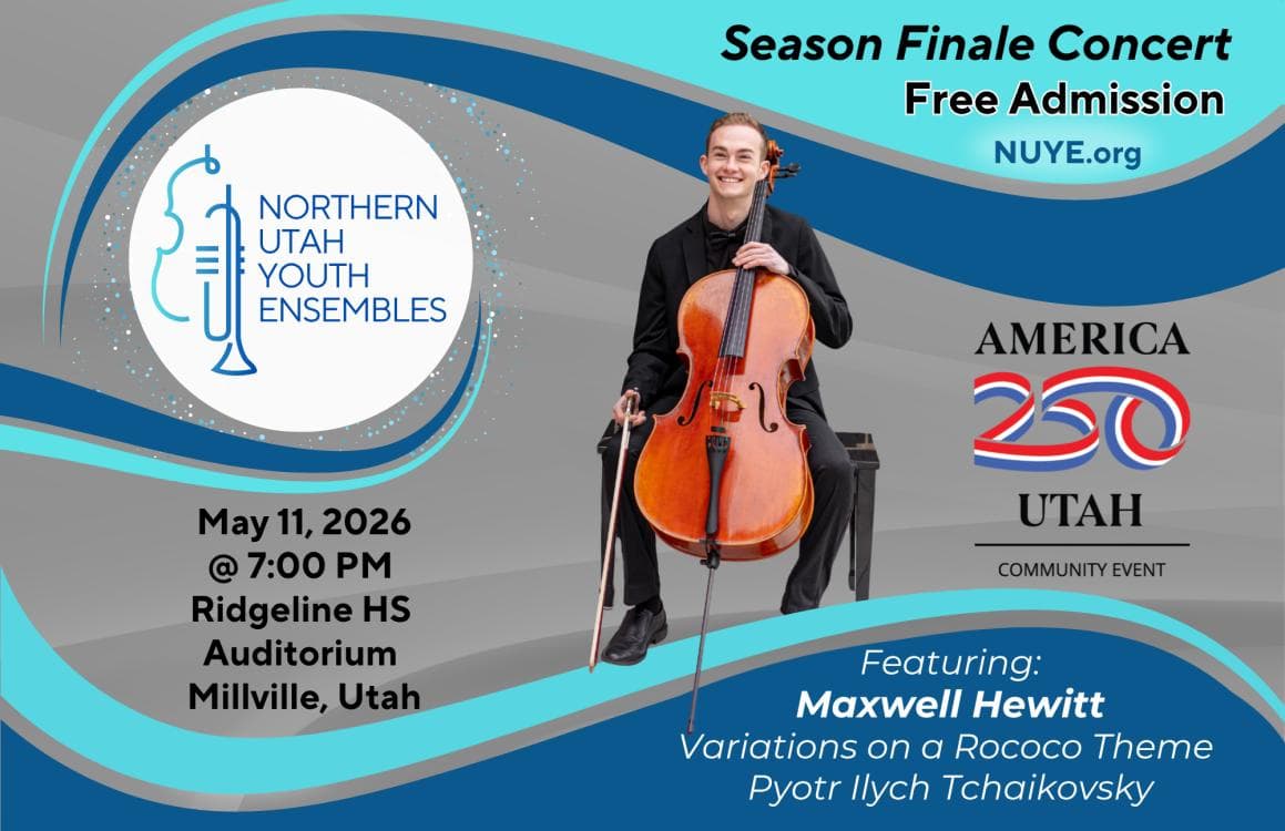 Image for event: Northern Utah Youth Ensembles Season Finale Concert