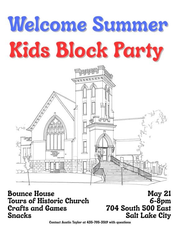 Welcome Summer Kids Block Party