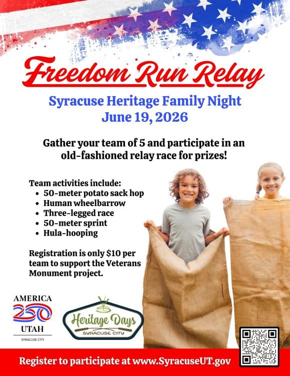 Image for event: Freedom Run Relay - America250 Syracuse City Event