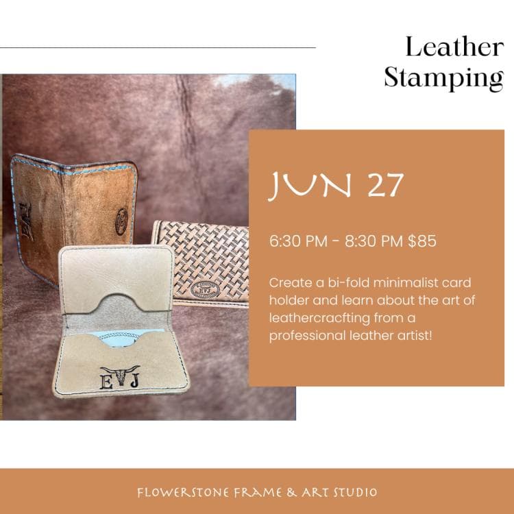 Image for event: Leather Stamping Workshop