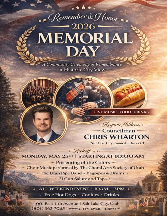 Memorial Day Weekend & Program at Historic City View