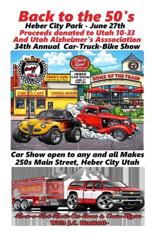 Image for event: Back to the 50s Car Show