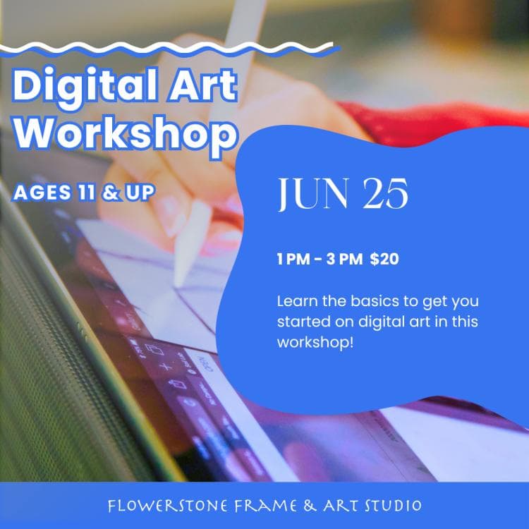 Digital Art Workshop | Ages 11-17