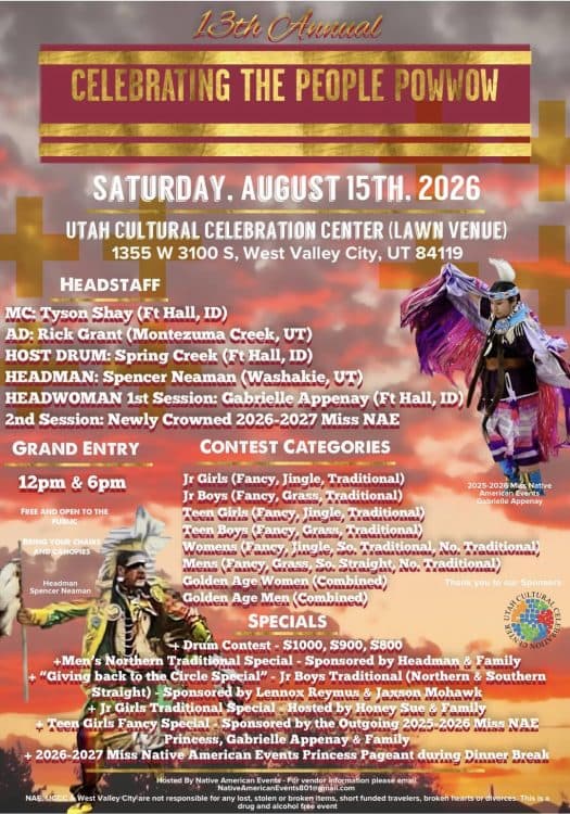 Image for event: 13th Annual Celebrating the People Powwow