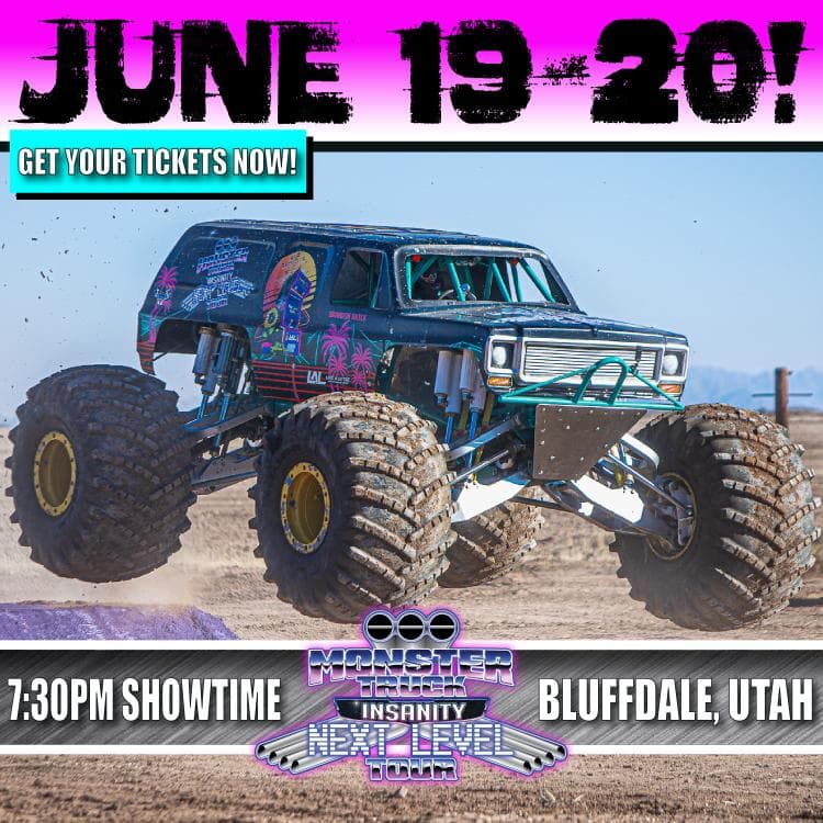 Image for event: Bluffdale Monster Truck Insanity Tour