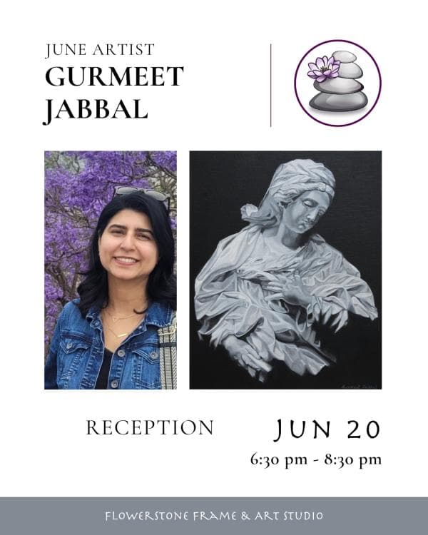 Image for event: Gurmeet Jabbal | Flowerstone Artist Reception