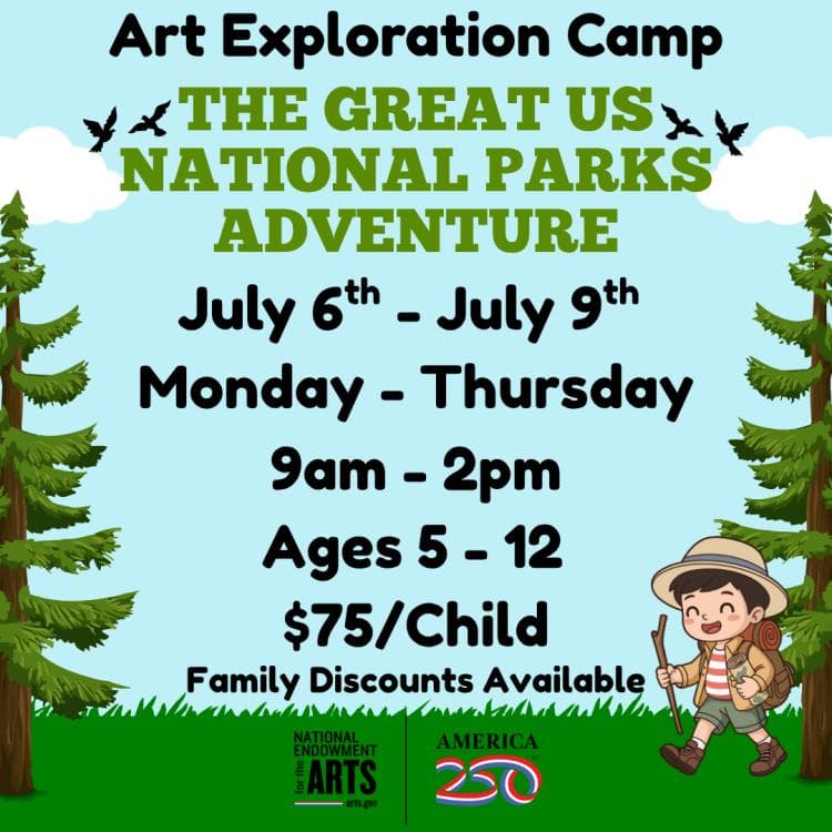 Grand US National Parks Adventure: America 250 Summer Camp