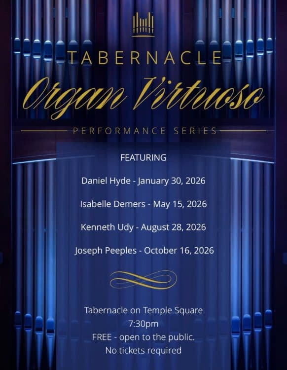 2026 Tabernacle Organ Virtuoso Performance Series: Joseph Peeples
