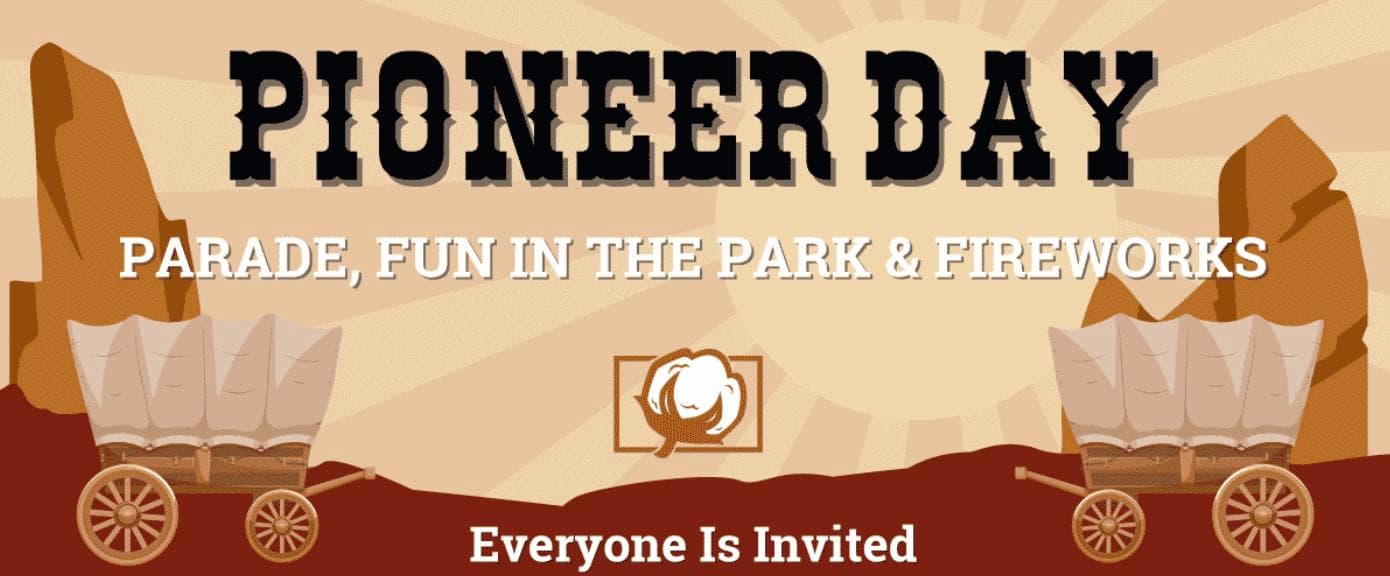 Image for event: Washington City's Pioneer Day 2026