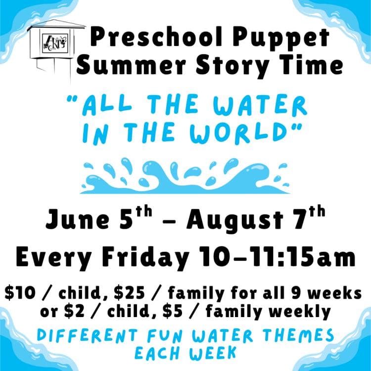 Image for event: Preschool Puppet Summer Story Time