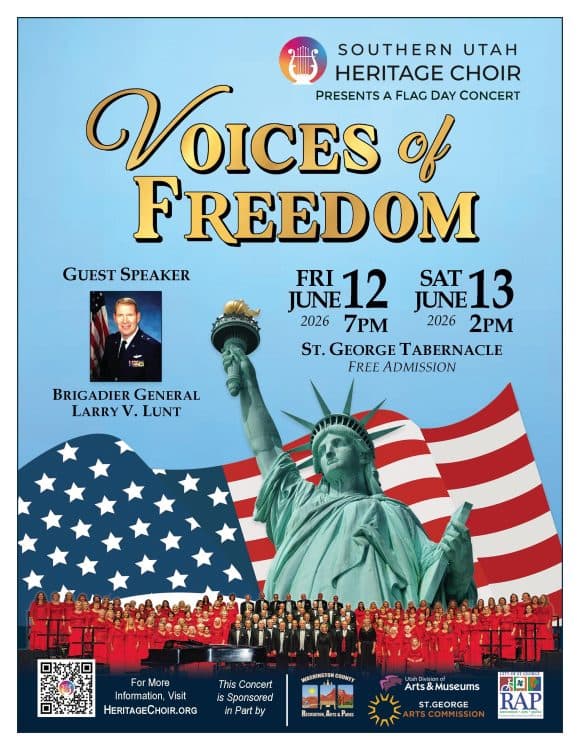 Image for event: Southern Utah Heritage Choir: Voices of Freedom