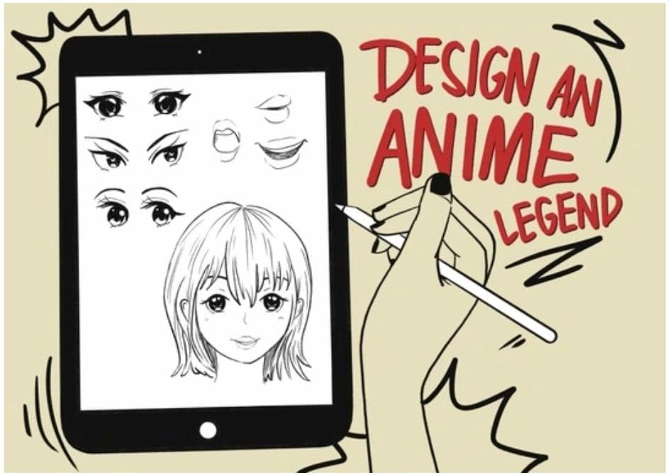 Image for event: Design an Anime Legend