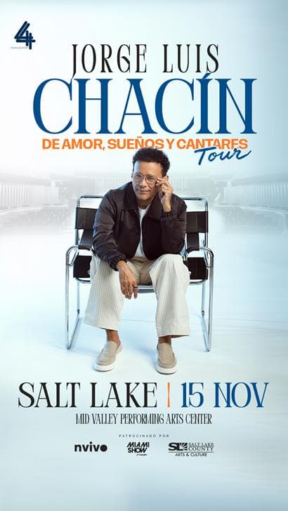 Image for event: Jorge Luis Chacin en Concierto