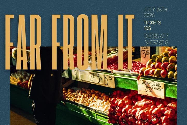 Image for event: Far From It