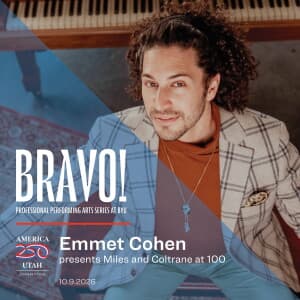 Emmet Cohen presents Miles and Coltrane at 100