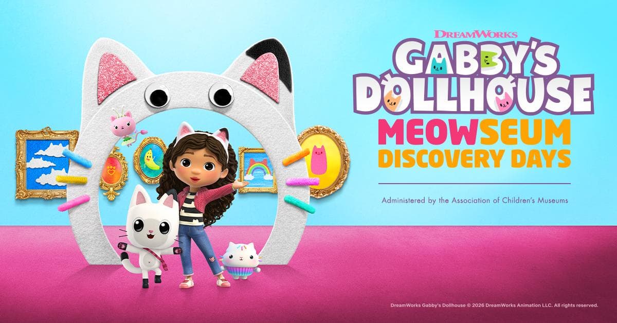Image for event: Gabby’s Dollhouse MEOWseum Discovery Days