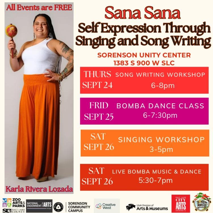 Image for event: Sana Sana: Self Expression Through Singing and Song Writing