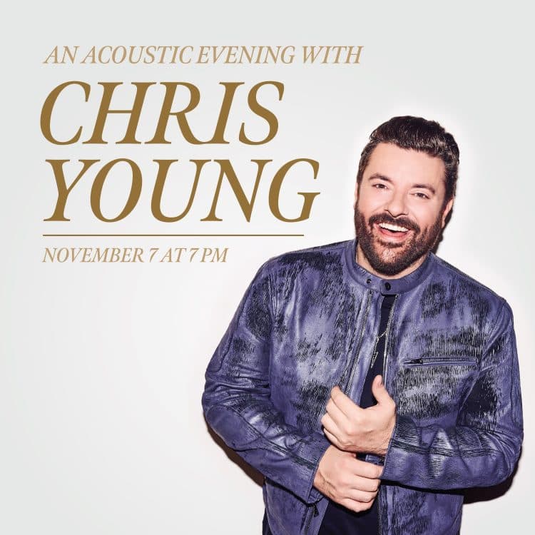 Image for event: An Acoustic Evening with Chris Young