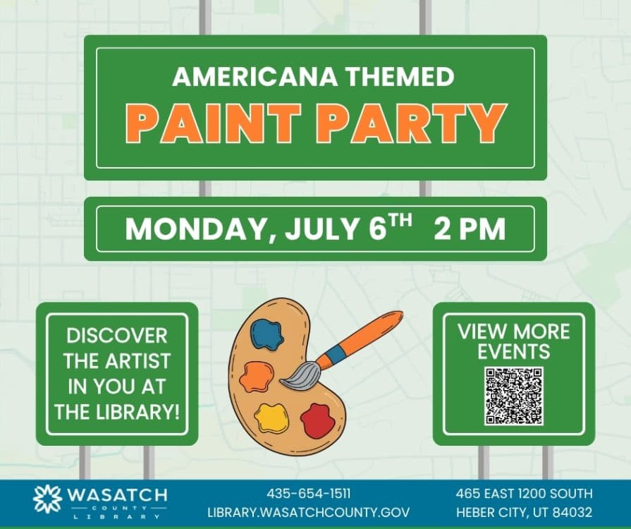 Image for event: Americana Paint Party