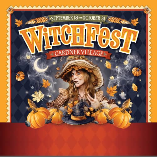 Image for event: 2026 WitchFest at Gardner Village