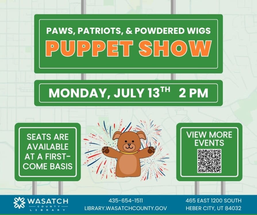 Paws, Patriots, and Powdered Wigs: Tales From the American Revolution Puppet Show