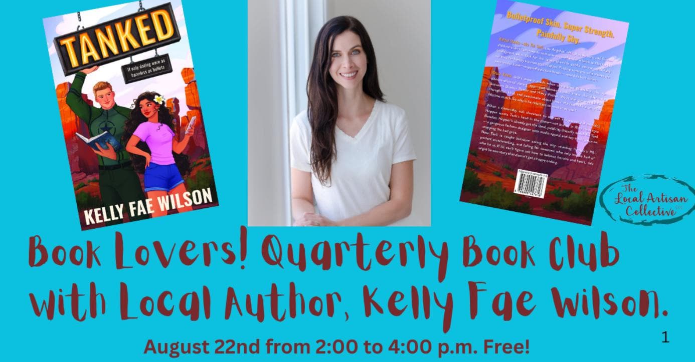 Image for event: Book Lovers! Quarterly Book Club with Local Author, Kelly Fae Wilson