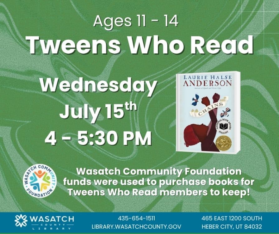 Image for event: Tweens Who Read